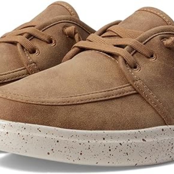 Skechers Brown Loafers with Speckled Sole - Picture 2 of 8